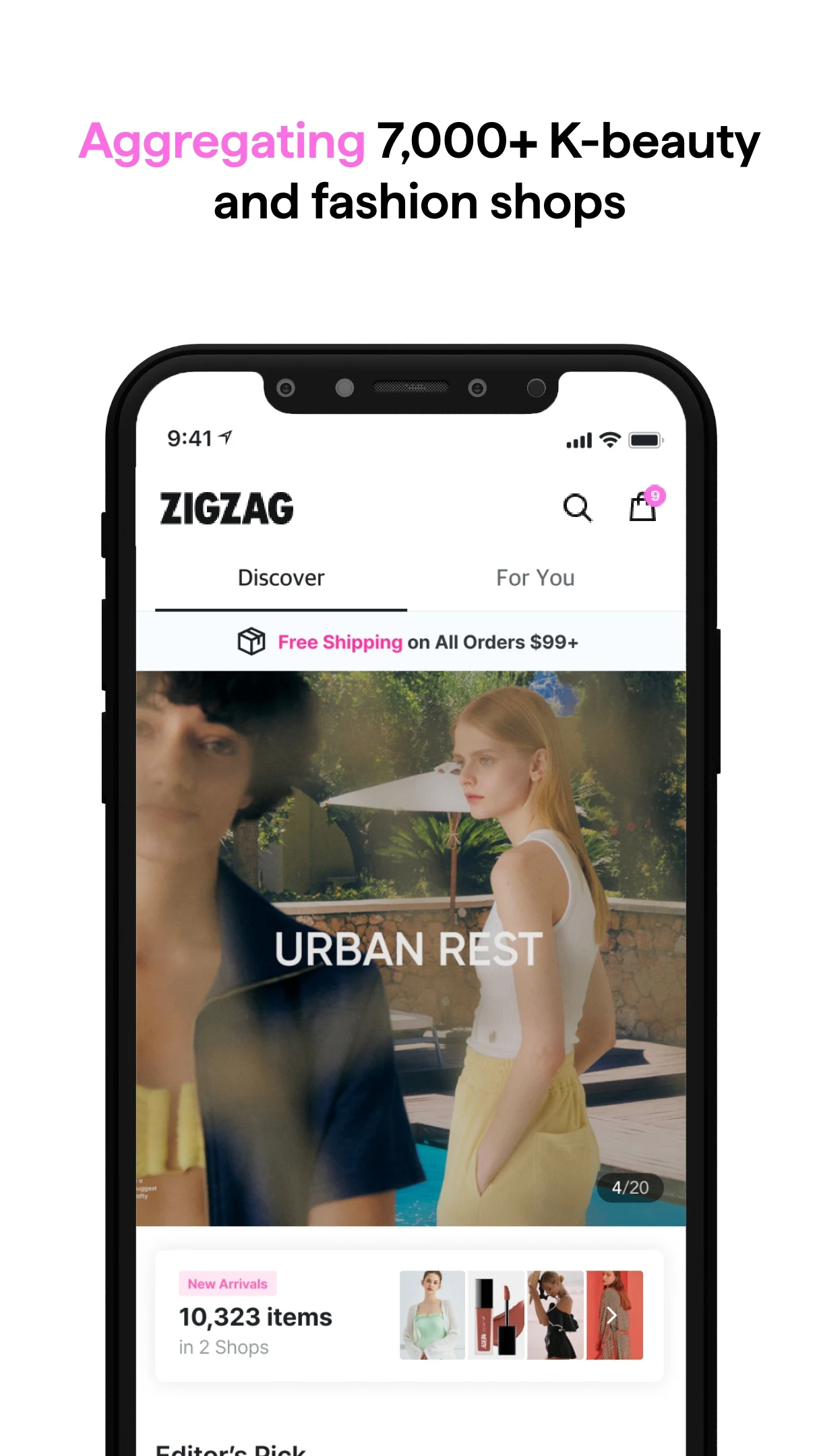 Zigzag: +7000 shops in one app screenshot